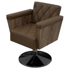Salon Chair INFINITY INF112 Brown